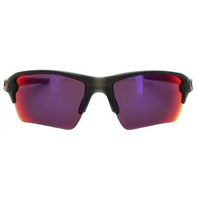 Oakley Wrap Mens Matt Grey Smoke Prizm Straße Sonnenbrillen