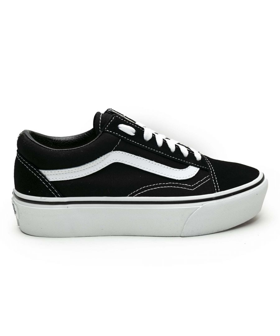 Vans Turnschuhe Old Skool Plattform Schwarz Image