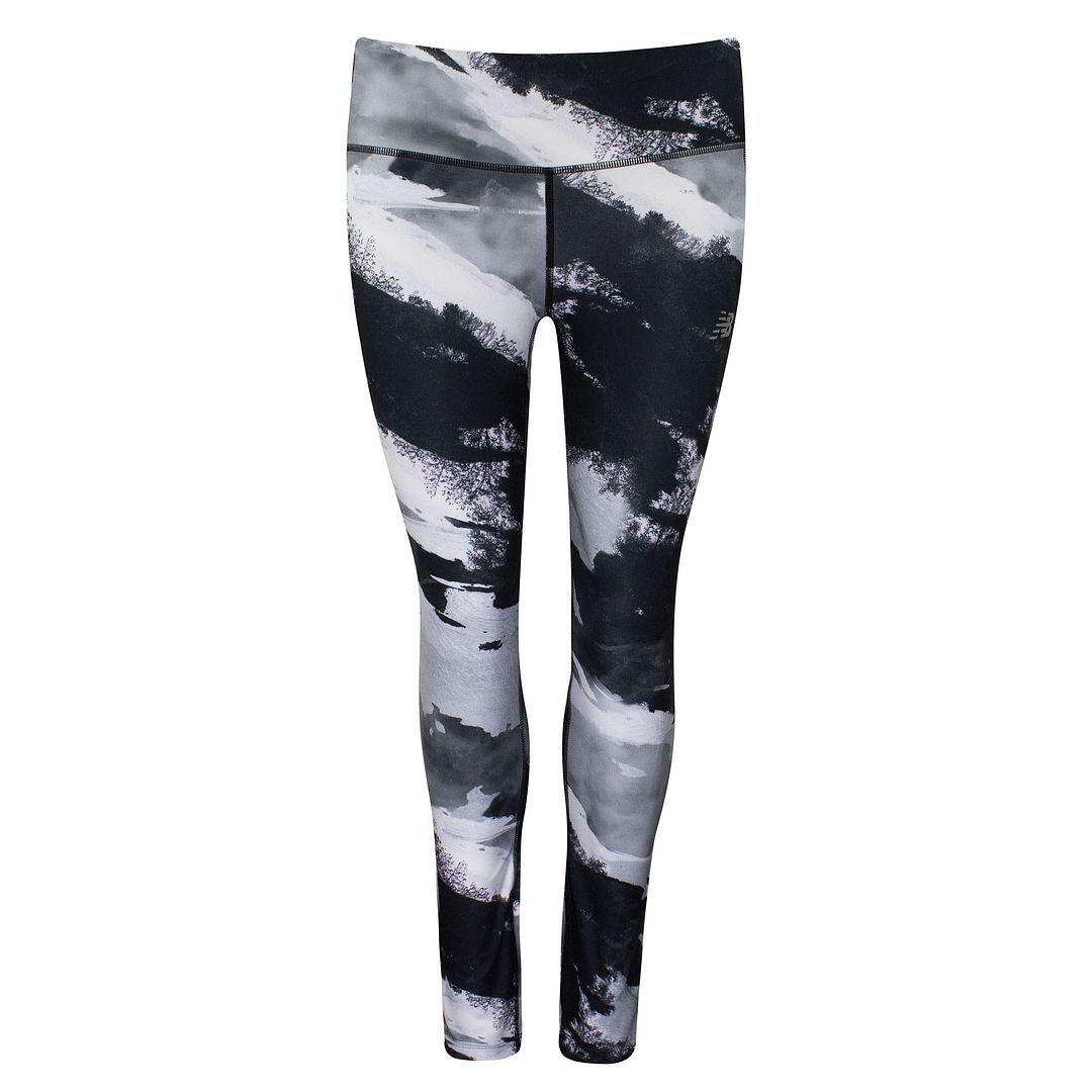 Neues Gleichgewicht gedruckt dunkelblau Impact Damen, die enge Leggings laufen WP11264 SIY Image