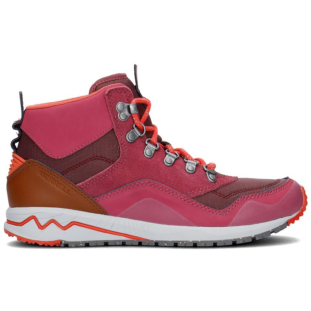 Merrell Stowe Mid Womens Pink Stiefel