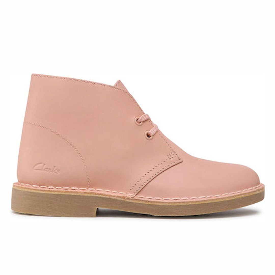 Clarks Originals Desert 2 Damen rosa Stiefel