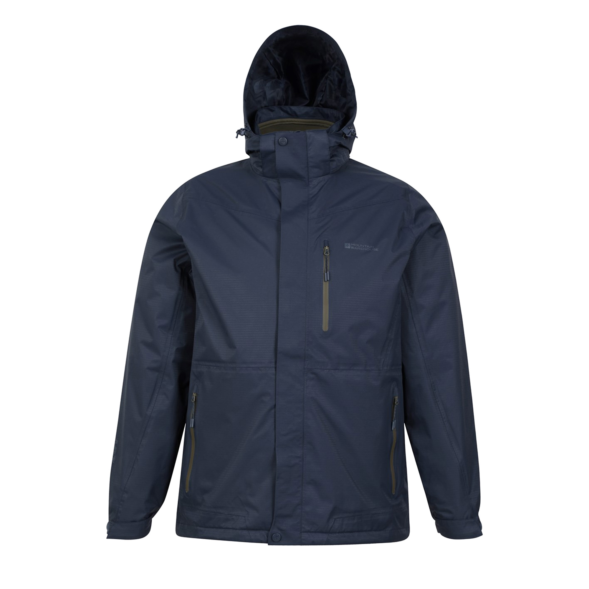 Mountain Warehouse - "Bracken Extreme" Jacke, wasserfest 3 in 1 für Herren (Blau) Image