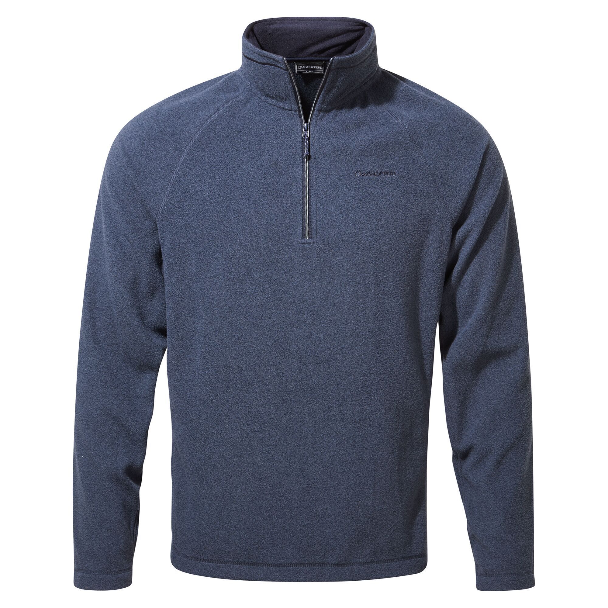 Craghoppers Mens Corey VI Hälfte Zip Fleece Top (Marine Mergel) Image