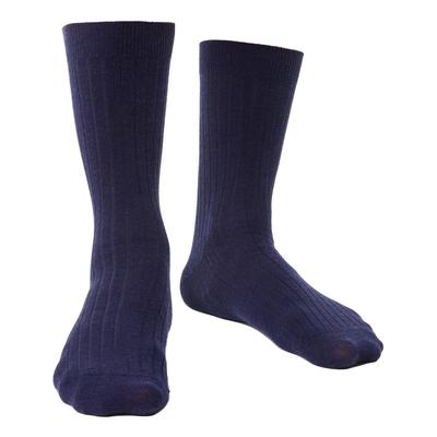 Steven - Socken aus Merinowolle für Herren mit lockerem, weichem Oberteil für geschwollene Füße - Marine Image