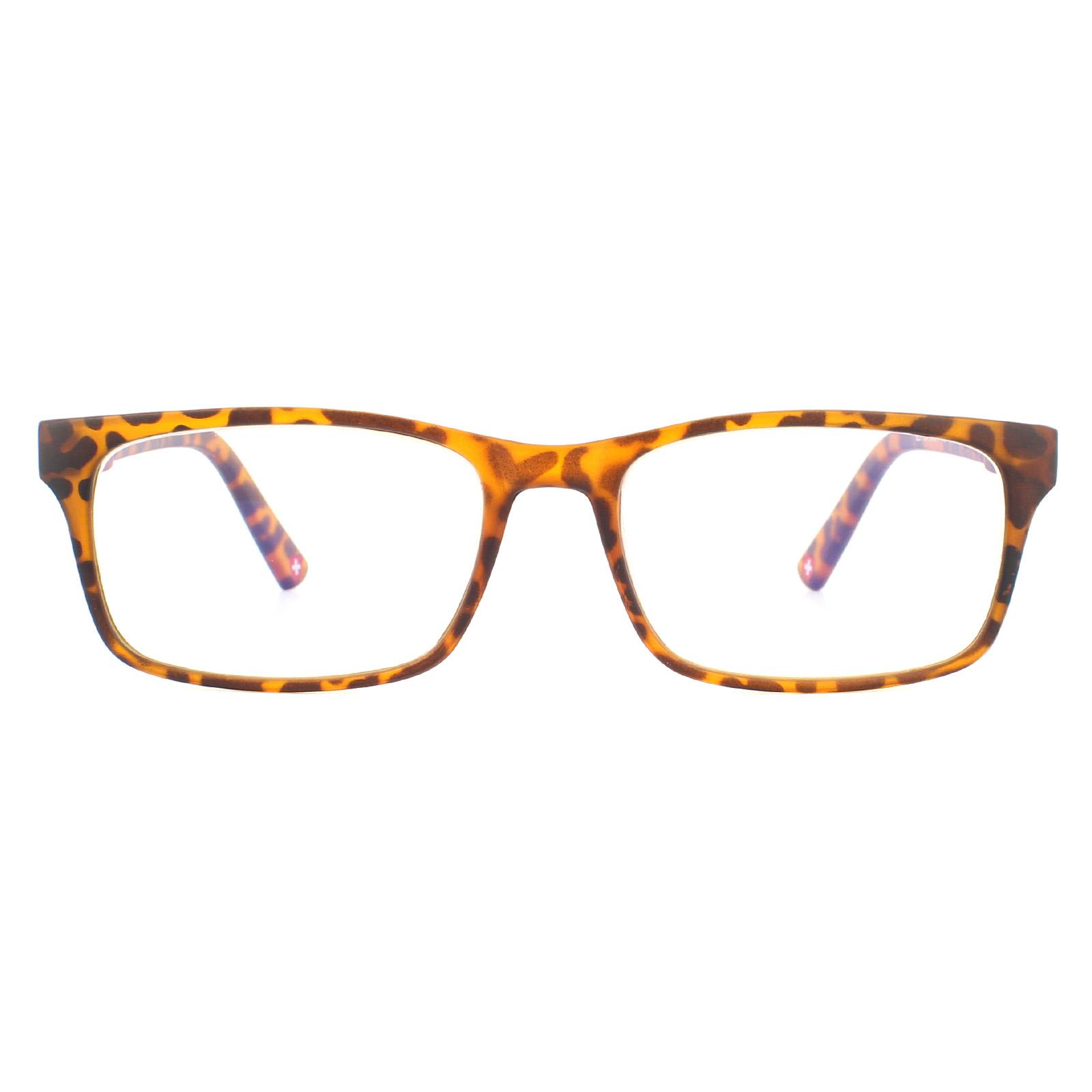 Montana Lesebrille BLF73-A Matte Turtle Brown Blue Light Block +2.50 Image