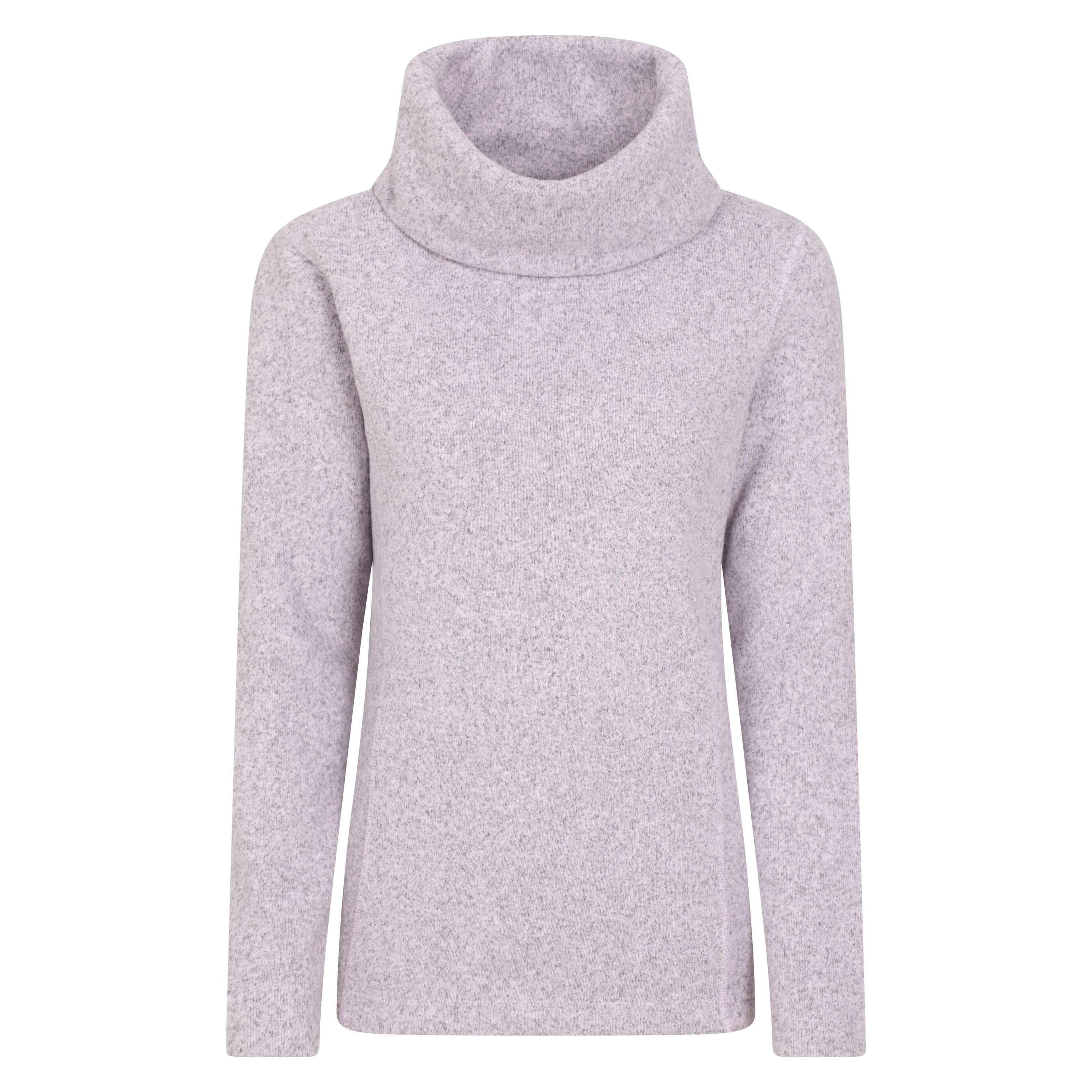 Mountain Warehouse Damen/Damen Cowl Neck Fleece Top (Flieder) Image