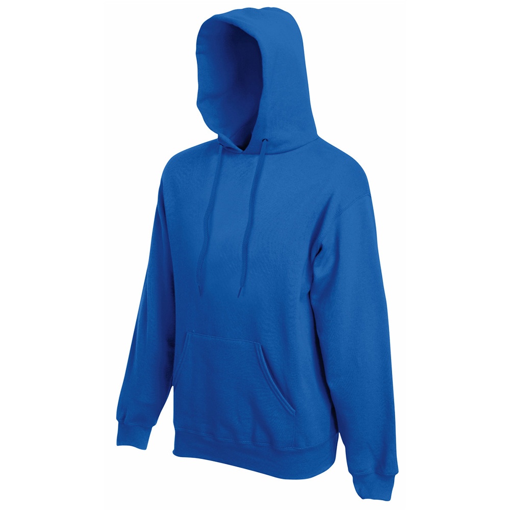 Fruit Of The Loom Herren Sweatshirt mit Kapuze / Hoodie (Royal) Image