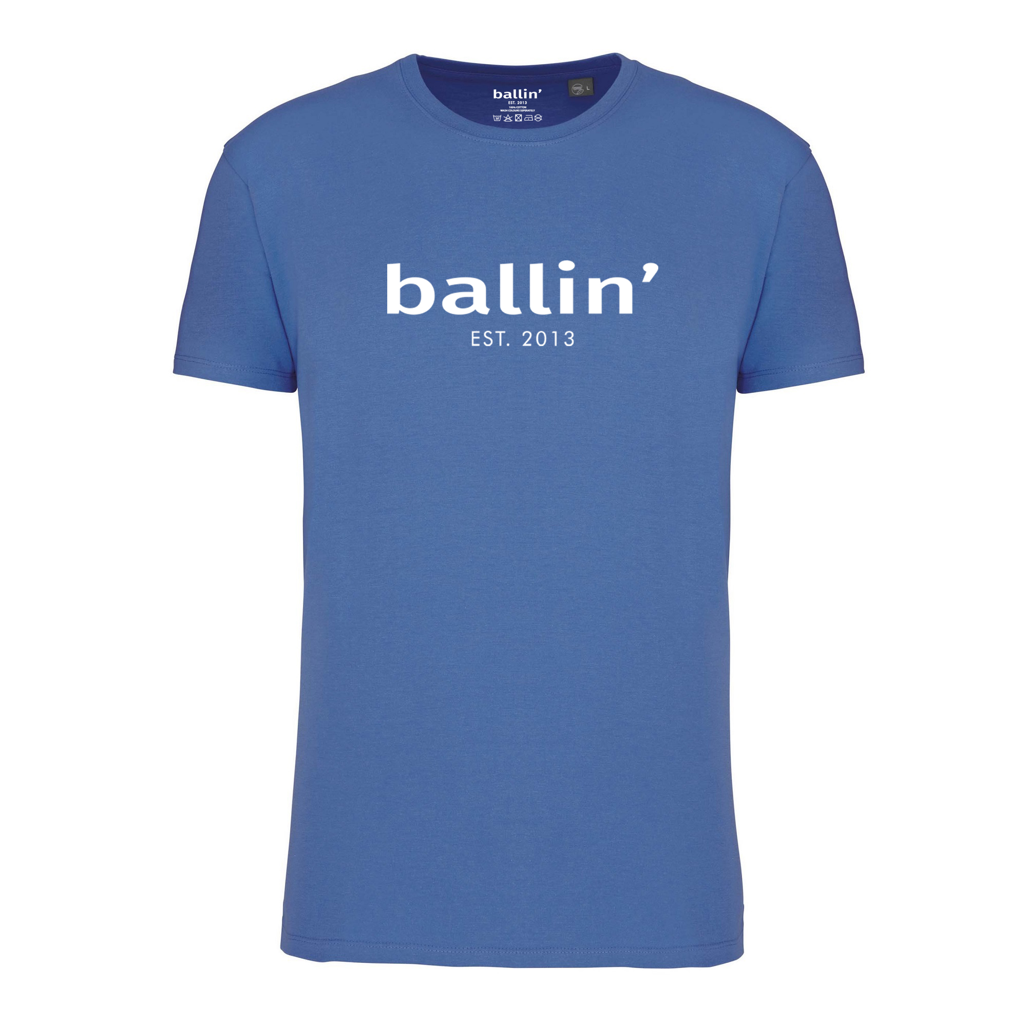 Regular Fit Shirt von Ballin Est. 2013 in der farbe Blau und in größe M.