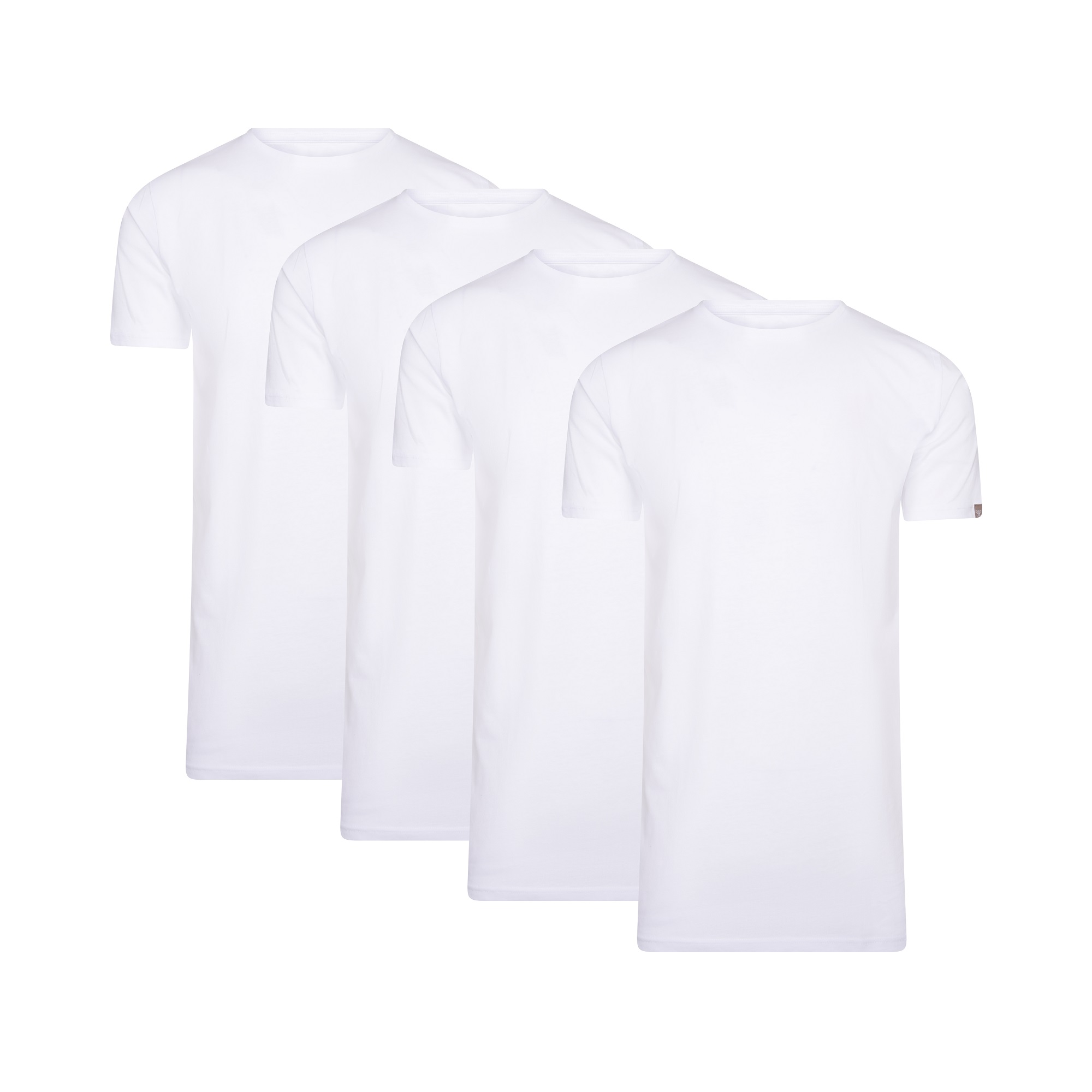 4-Pack T-shirts von Cappuccino Italia in der farbe Weiss und in größe M.