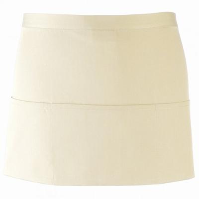 Premier Ladies/Womens Colours 3 Pocket Schürze (Natur) Image