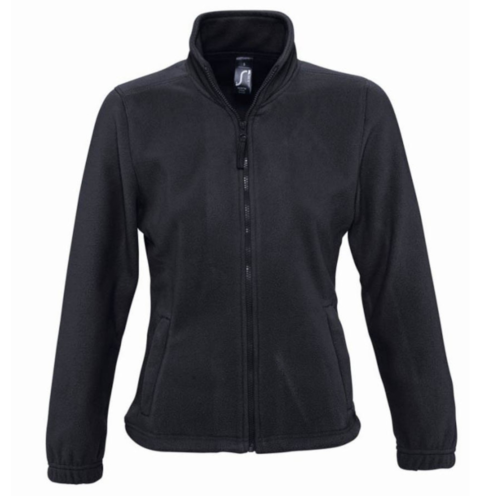 SOLS Womens/Ladies North Full Zip Fleece Jacket (Holzkohle) Image