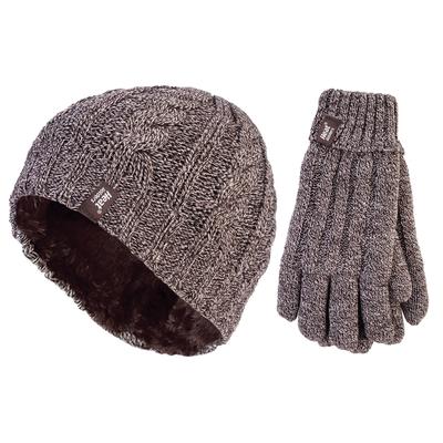 Heat Holders - Damen Mütze & Handschuhe Set für den Winter - Fawn Image