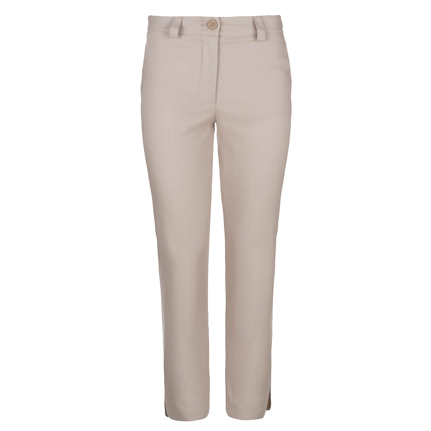 Beige Denim Style Baumwollhosen Image