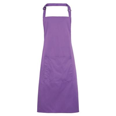 Premier Ladies/Womens Colours Bip Schürze mit Tasche (Rich Violet) Image