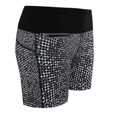 Diadora Dia Dry Womens Schwarz/Weiß -Shorts