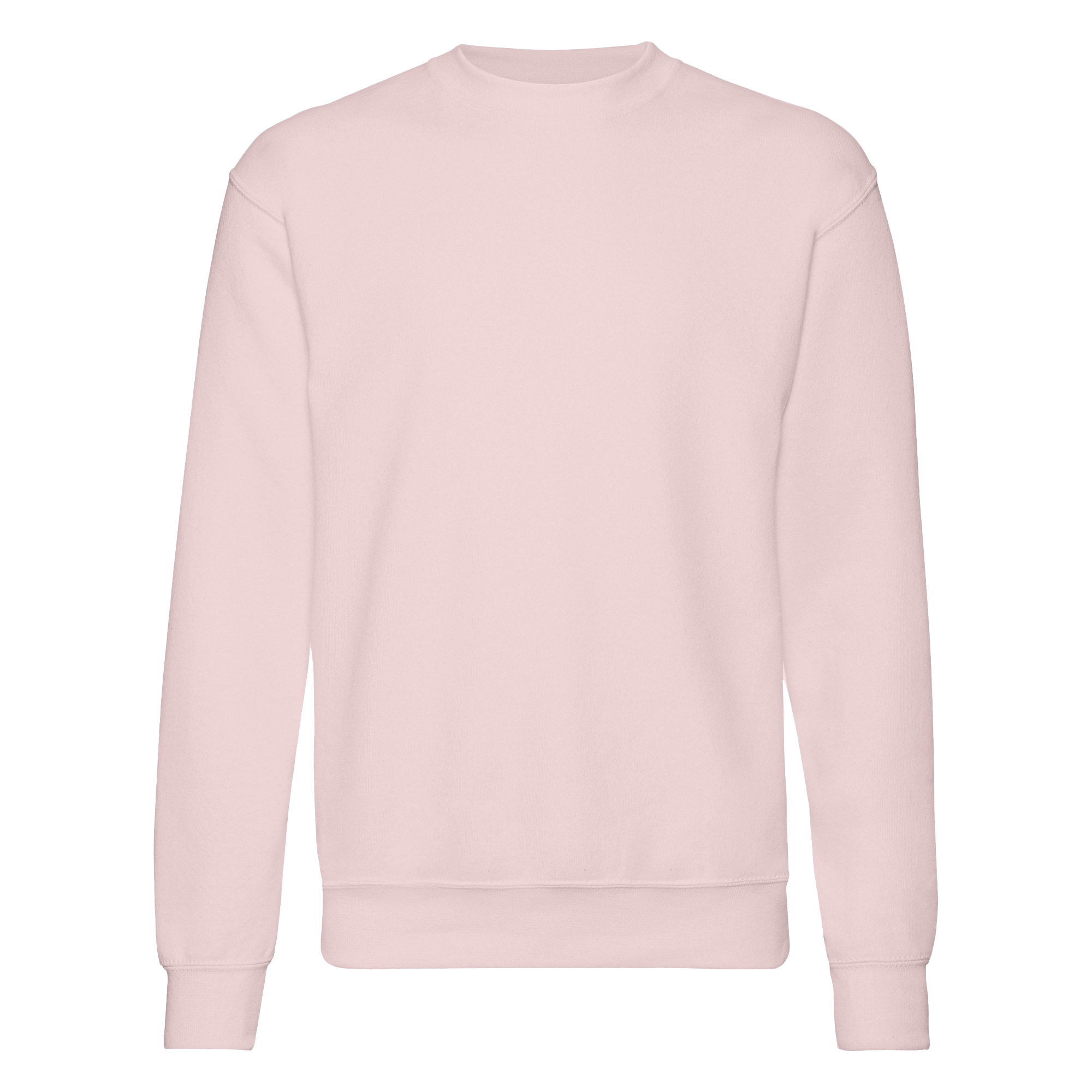 Fruit Of The Loom Herren Set-In Belcoro® Yarn Sweatshirt (Powder Rose) Image