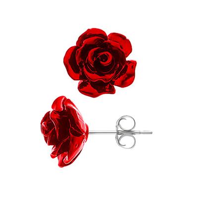 DIADEMA - Ohrringe - Rote Rose - Love Jewelry Kollektion