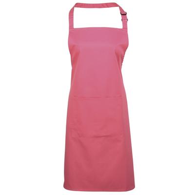 Premier Ladies/Womens Colours Bip Schürze mit Tasche (2er Pack) (Fuchsia) Image