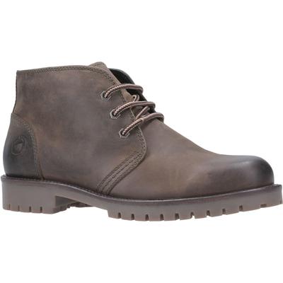 Cotswold Mens Stroud Lace Up Lederstiefel (Khaki) Image