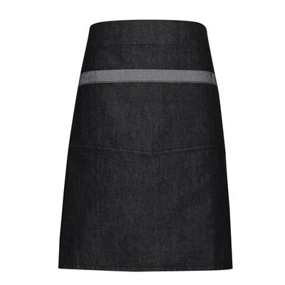 Premier Unisex Adult Domain Taillenschürze (Black Denim) Image