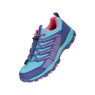 Mountain Warehouse Childrens/Kids Bolt Wasserdichte Turnschuhe (Blau) Image