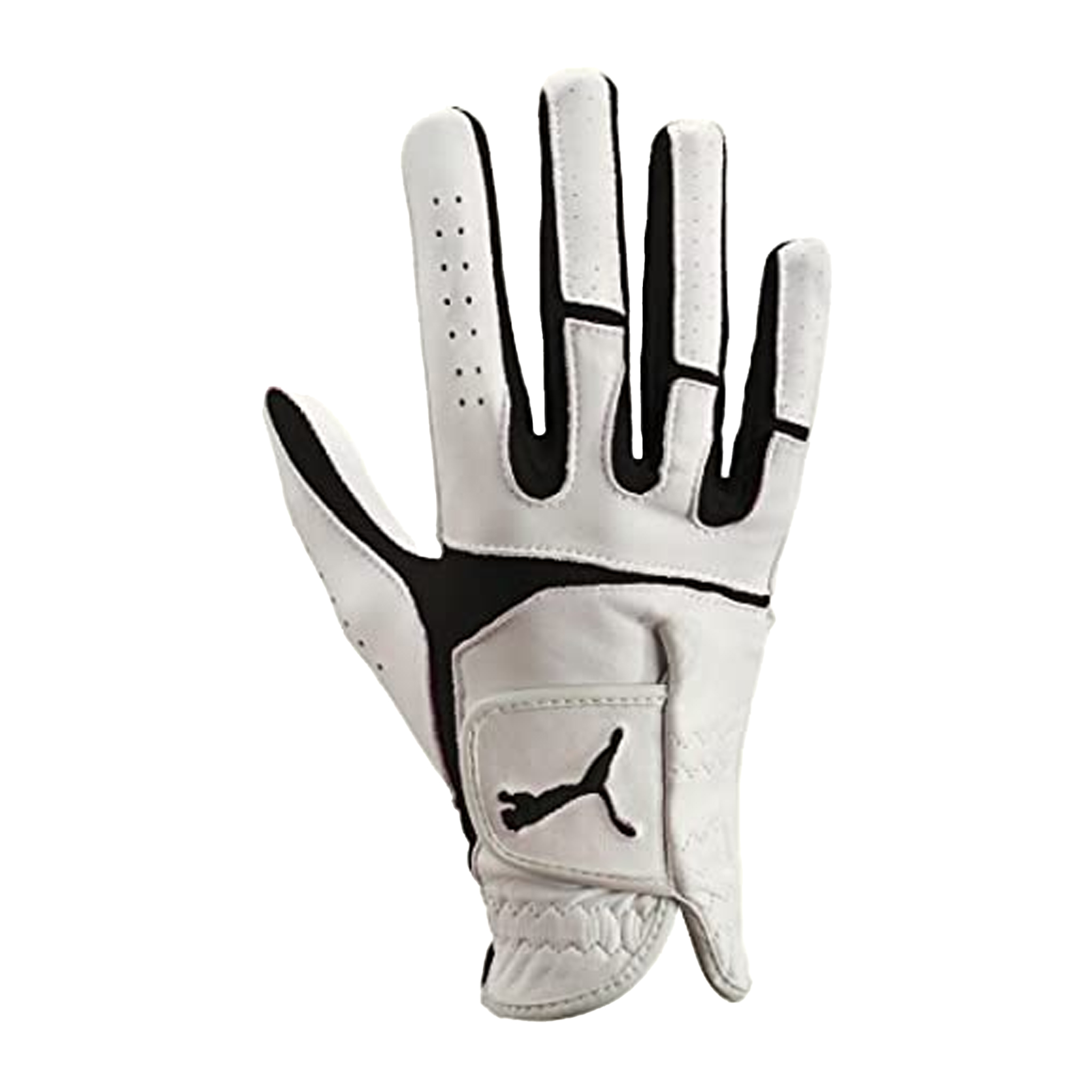 Puma Right Hand Leder Flex Lite Performance Golfhandschuh Womens Weiß 908184 01 Image