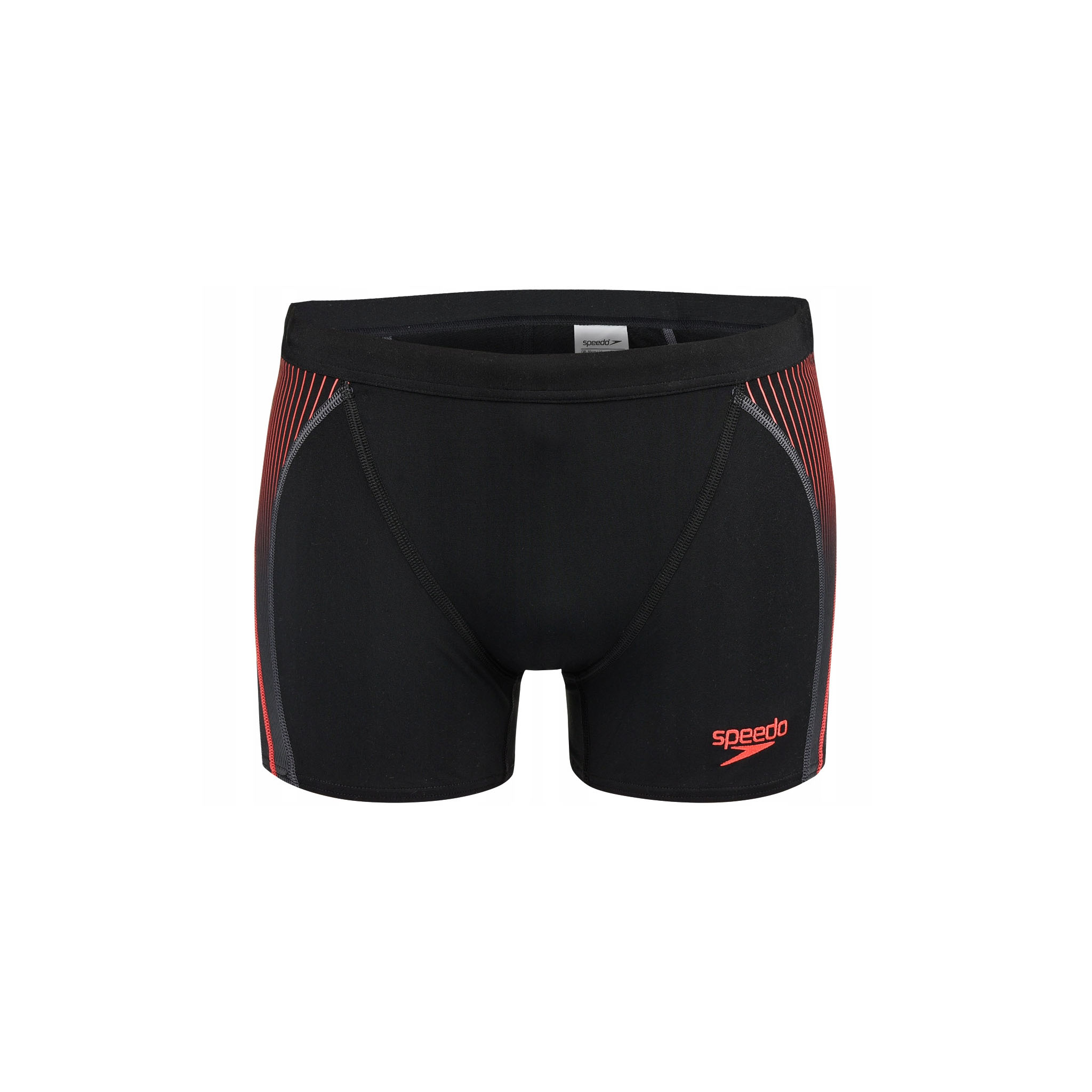 Speedo -Gradienten -Platzierung Herren Aquashorts Black Red Badebode 8 12152C731 Image