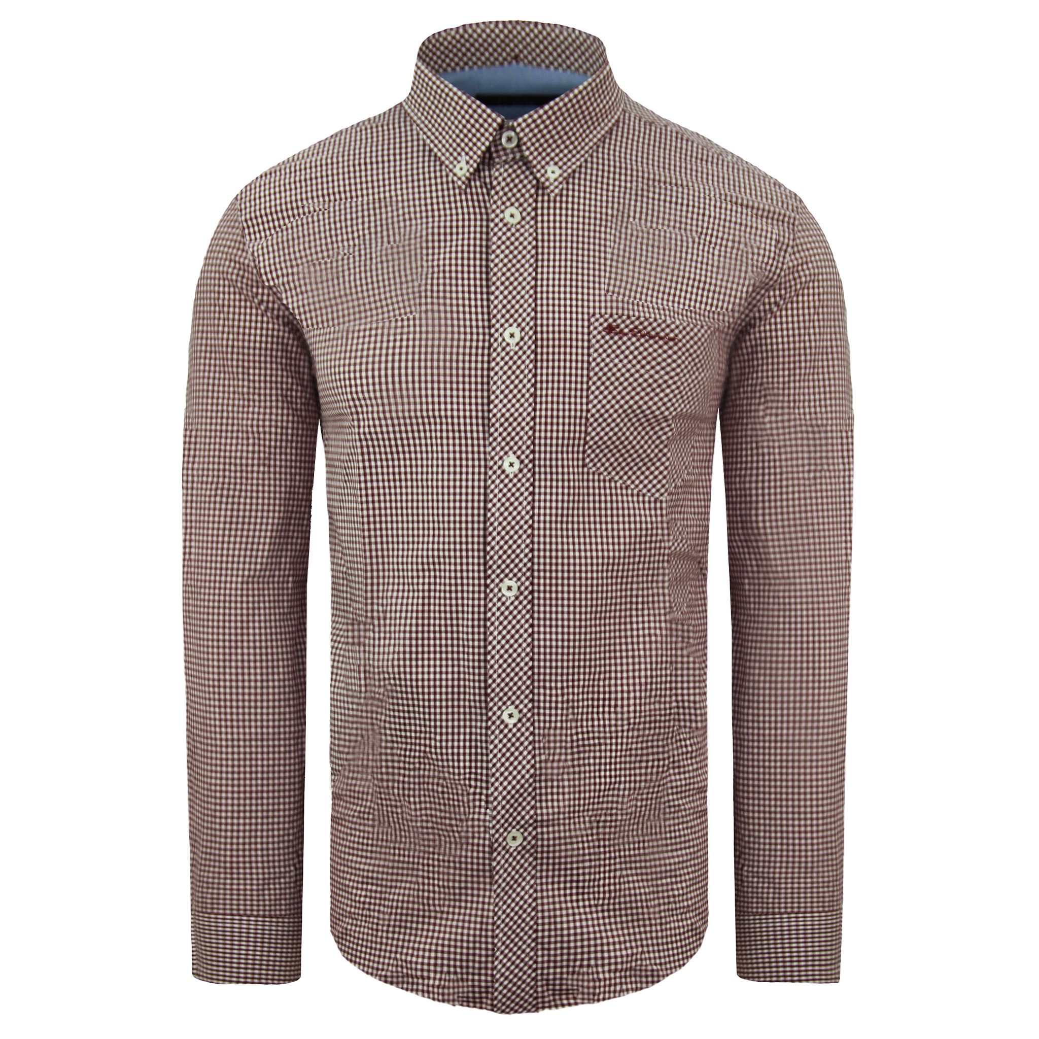 Ben Sherman Oxford Mens Burgunderhütte Image