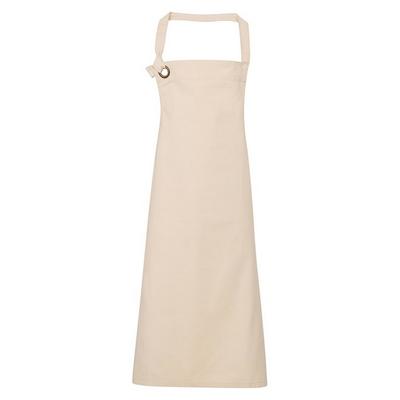 Premier Unisex Erwachsene Calibre Lätzchenschürze (Natur) Image