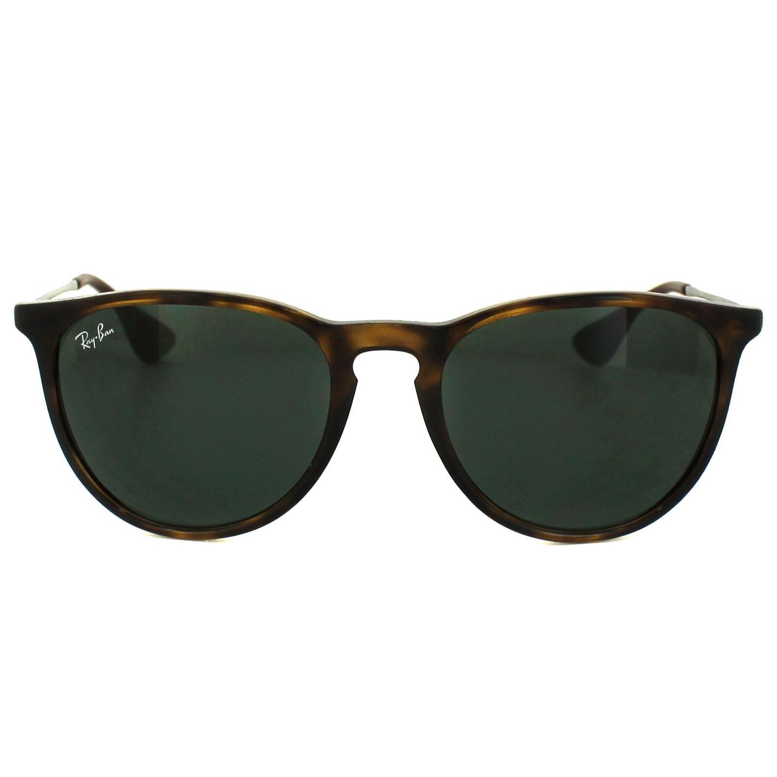 Ray-Ban Sonnenbrille Erika 4171 710/71 Schildpatt & Gunmetal Grün Image