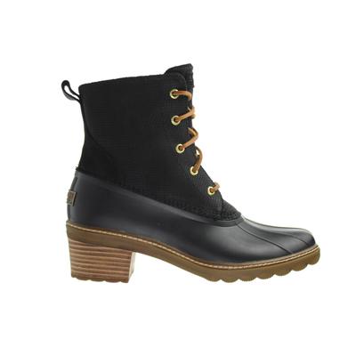 Sperry Salzwasserabsatz Schlange Frauen schwarze Stiefel Image