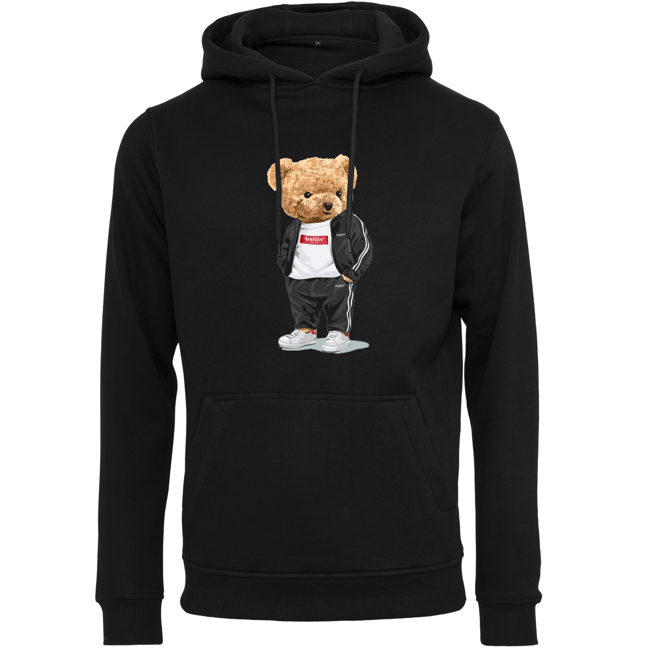 Bear Tracksuit Hoodie von Ballin Est. 2013 in der farbe Schwarz und in größe XXL. Image