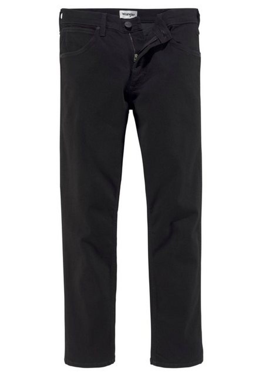 Wrangler Black Rinse Regular Jeans