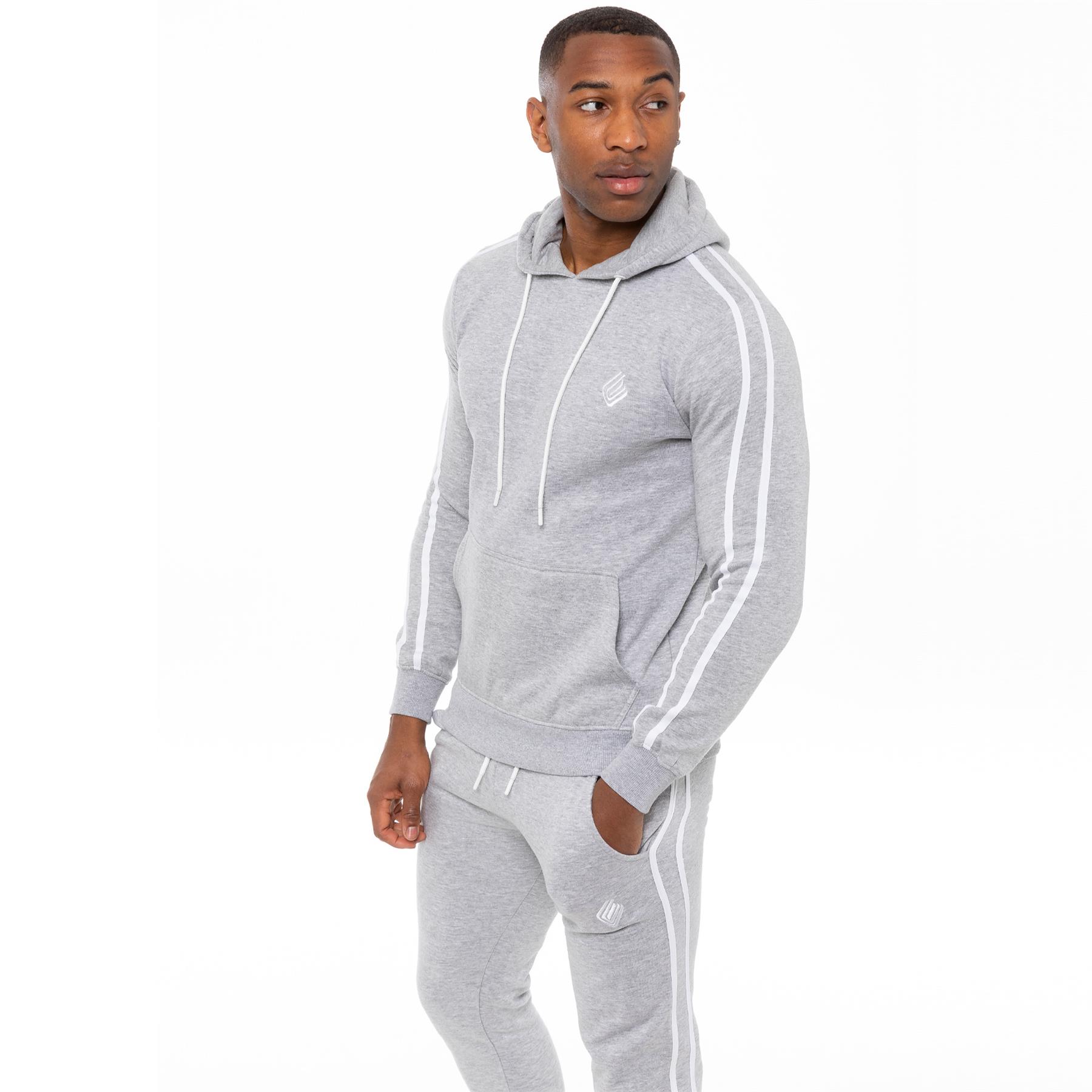 Gestreifter Herren Pullover Hoodie Image