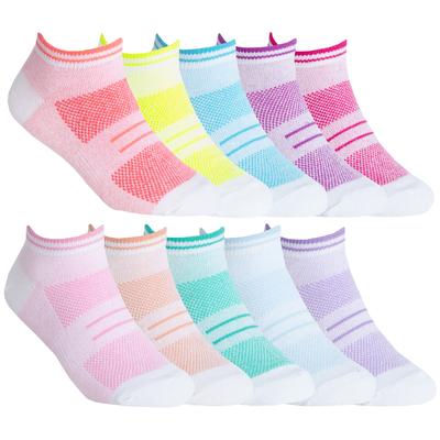 Multipack Kids Low Cut Socken | Weiße Trainer Socken für Mädchen - 10 Paar Image