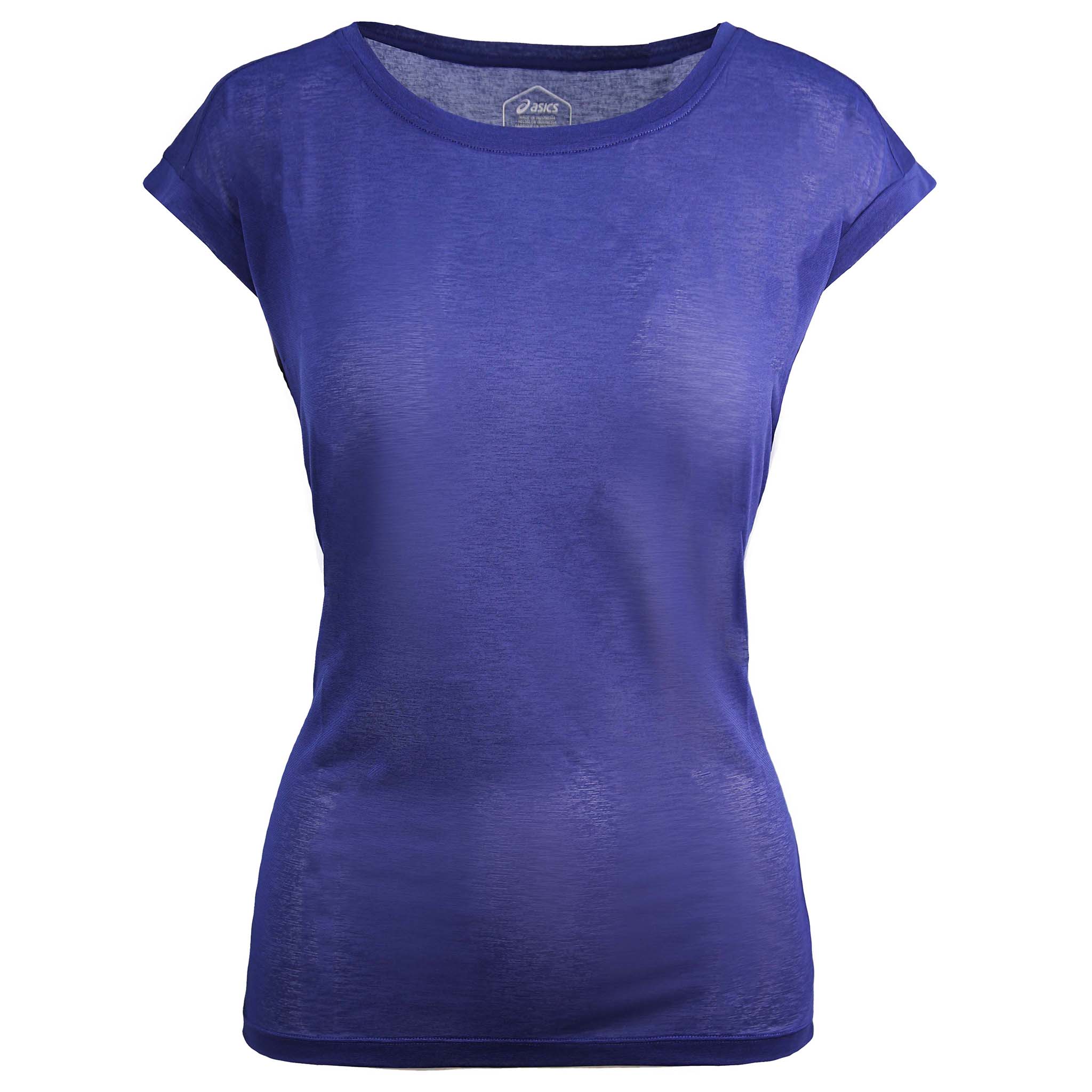Asics Layering Womens Blue T-Shirt Image