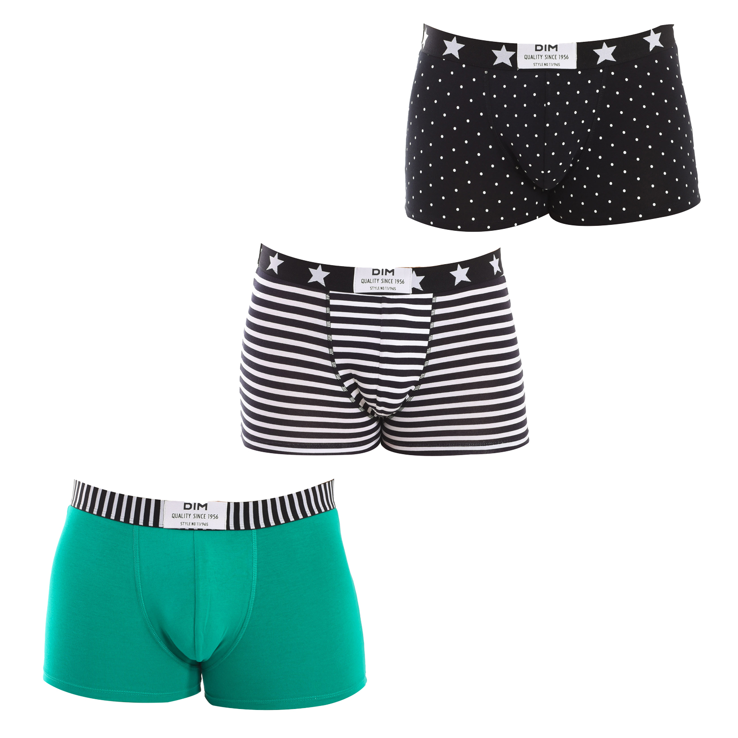 Pack-3 nahtlose Mode Boxershorts D0C6D Mann Image