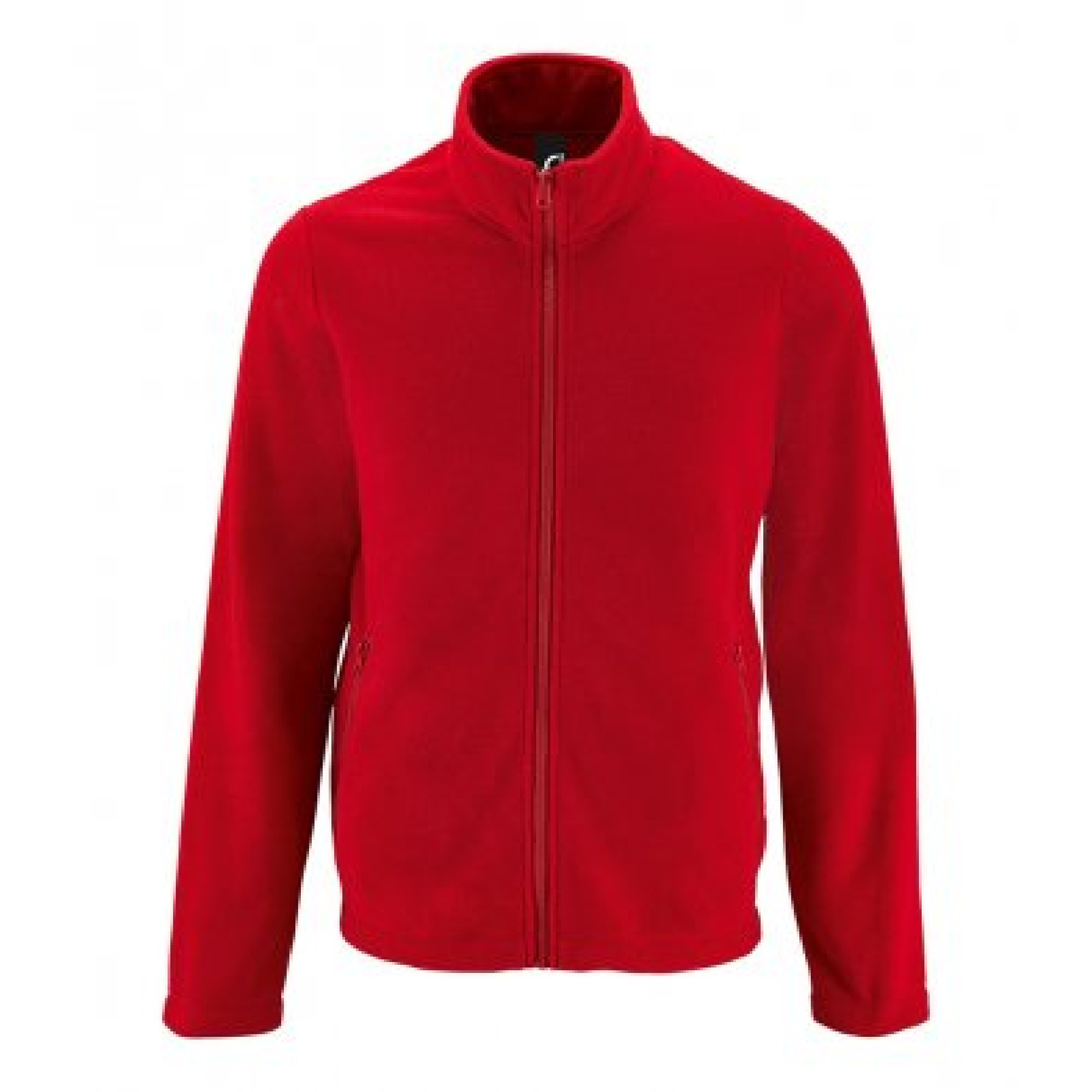 SOLS Herren Norman Fleece Jacke (Rot) Image