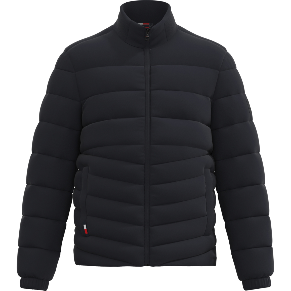 Branded Collar Jacket von Tommy Hilfiger in der farbe Blau und in größe XXL.