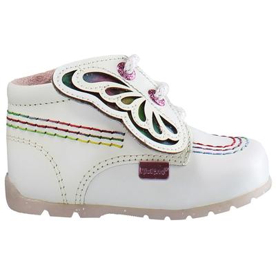 Kicker Hallo Faires Kinder weiße Stiefel Image