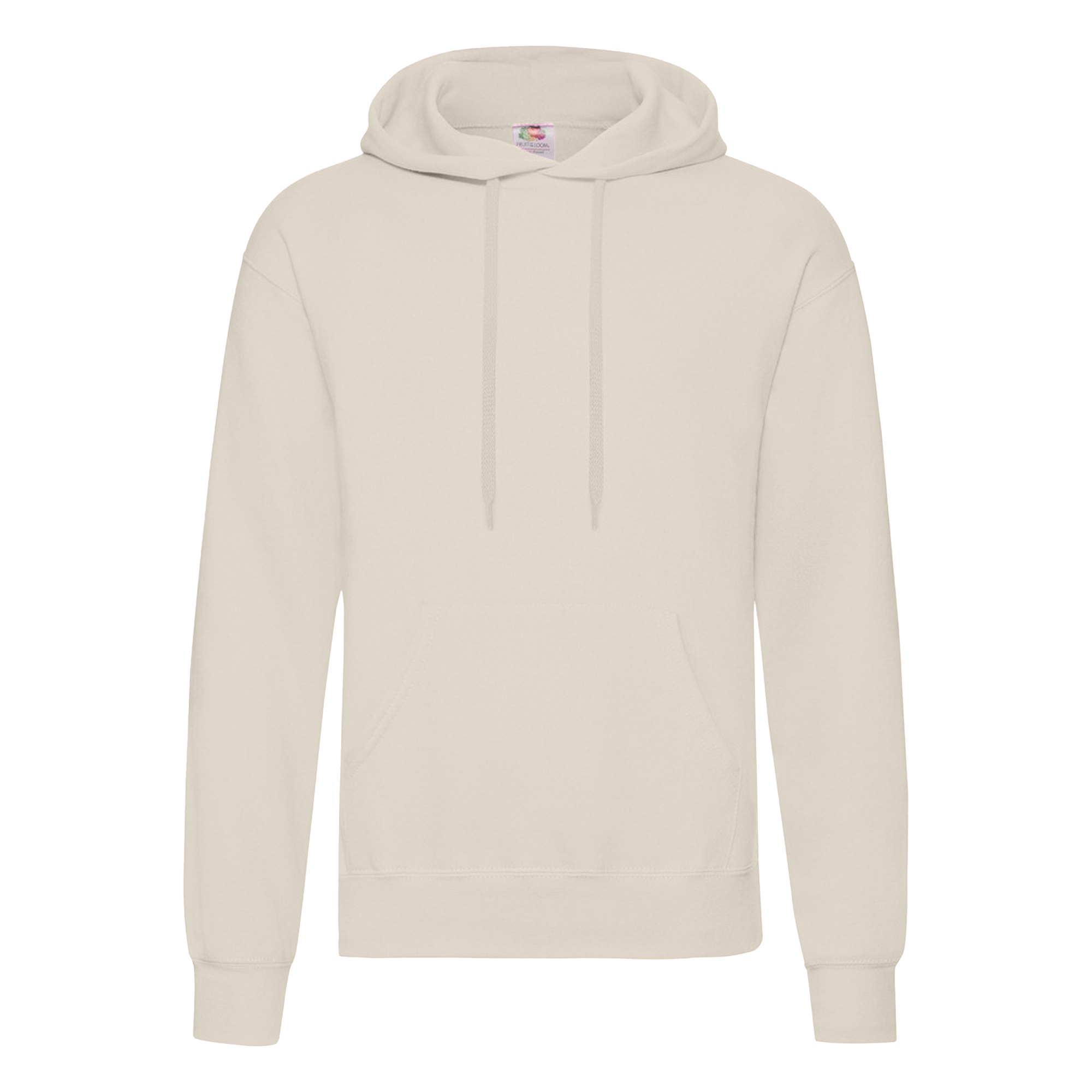 Fruit Of The Loom Herren Sweatshirt mit Kapuze / Hoodie (Natural) Image