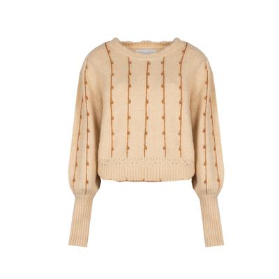 Silvian Heach Pullover Kuina Damen beige