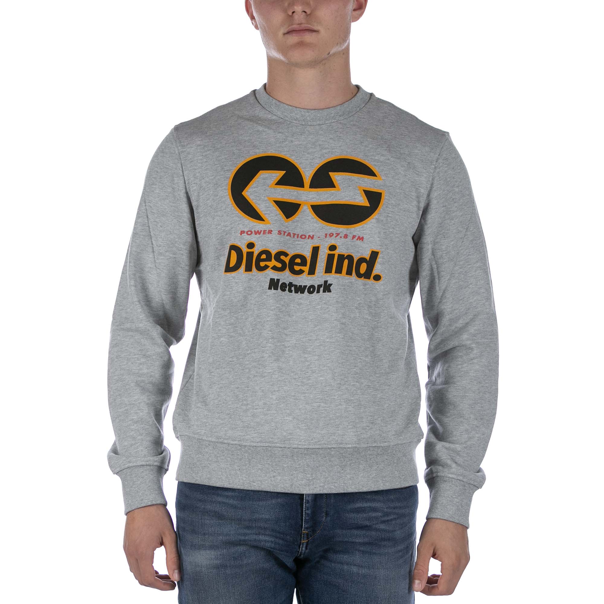 Diesel Sweatshirt Sginn E1 Gris Image