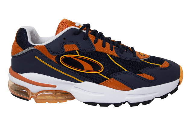Puma Cell Ultra OG Mens Navy/Orange Trainer Image