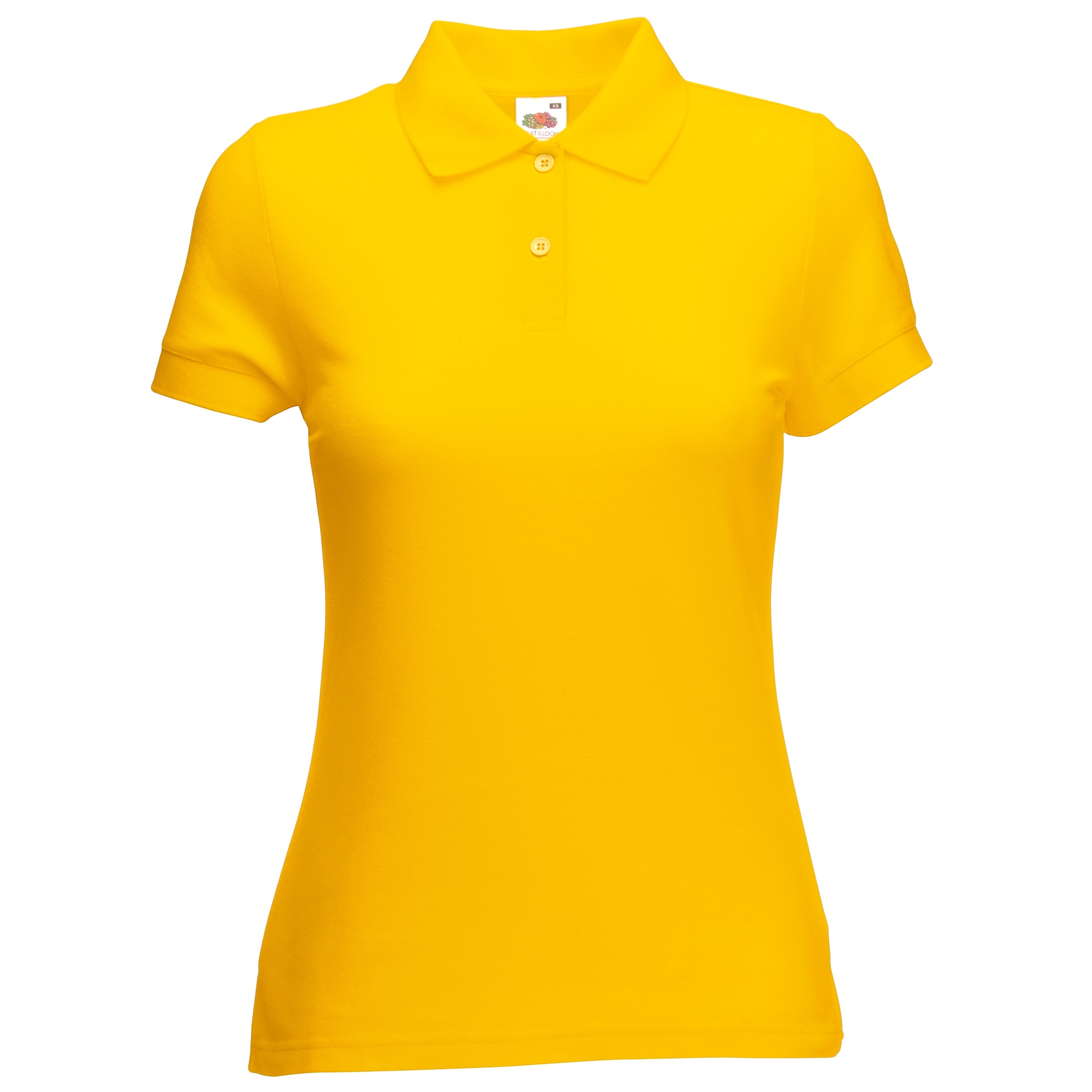 Fruit Of The Loom Womens Lady-Fit 65/35 Kurzarm-Poloshirt (Sonnenblume) Image
