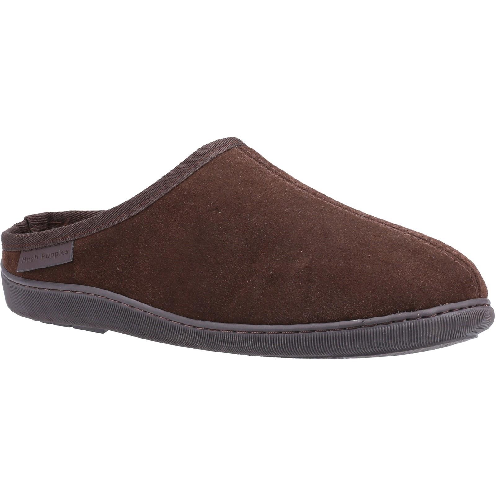 Hush Puppies Herren Ashton Wildleder Hausschuhe (Braun)