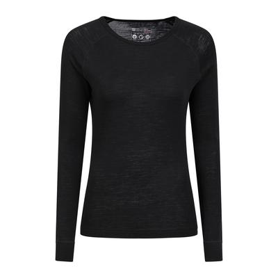 Mountain Warehouse Damen/Damen Merino II Thermal Top (Schwarz) Image