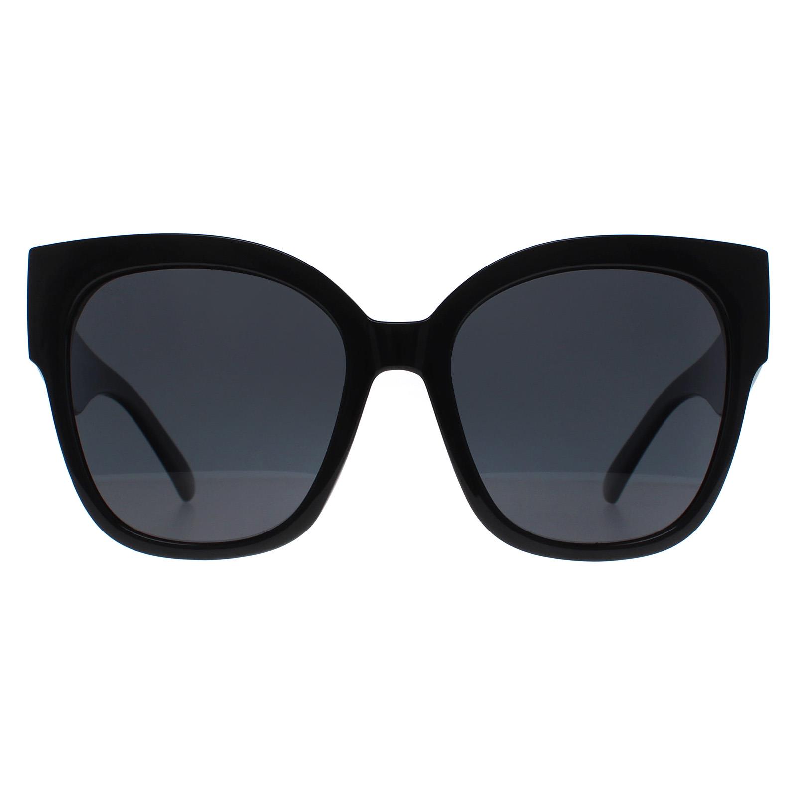 Montana Square Womens Glänzend Schwarz Blau Grau Polarisiert MP73 Image