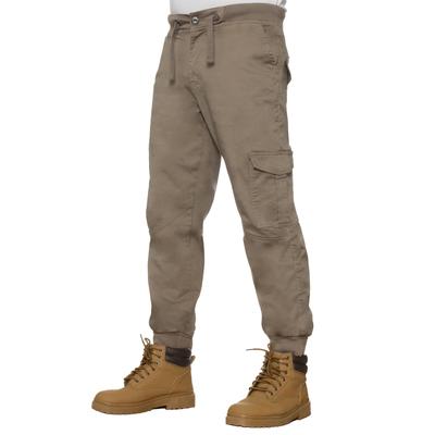 Herren-Cargo-Jogginghose mit Bündchen - Enzo Designer Menswear Image
