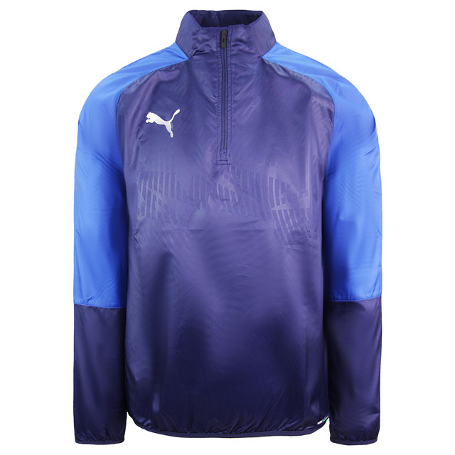 Puma Windcell 1/2 Reißverschluss UP Long Sleeve Navy Herren Windbreaker Jacke 656196 04 Image